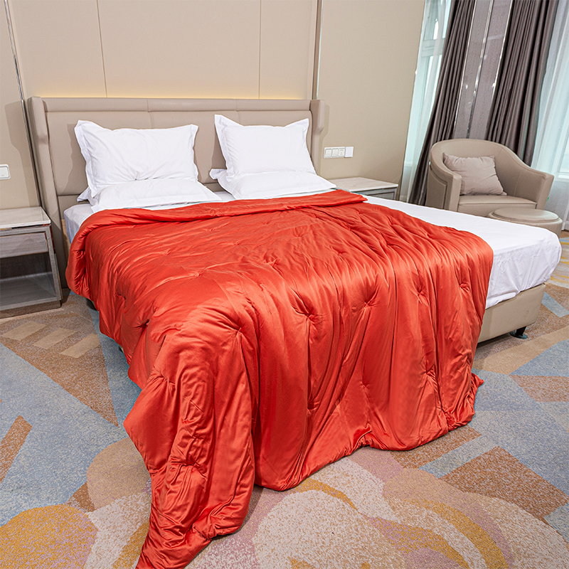 Ultra Soft Lightweight Breathable knitted fabric Comforter， All Season Quilt Bedding for Boho Bedroom Decor